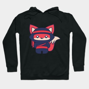 fox in cartoon costume cute style gift Hoodie